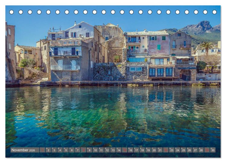 Produktbild: Korsika - Traum des Mittelmeers 2026 (Tischkalender 2026 DIN A5 quer), CALVENDO Monatskalender