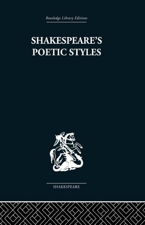 Produktbild: Shakespeare's Poetic Styles