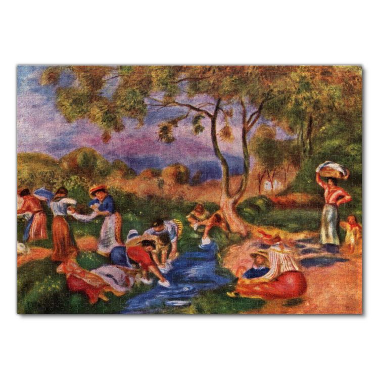 Produktbild: Lais Puzzle Pierre-Auguste Renoir - W&auml;scherinnen 1000 Teile