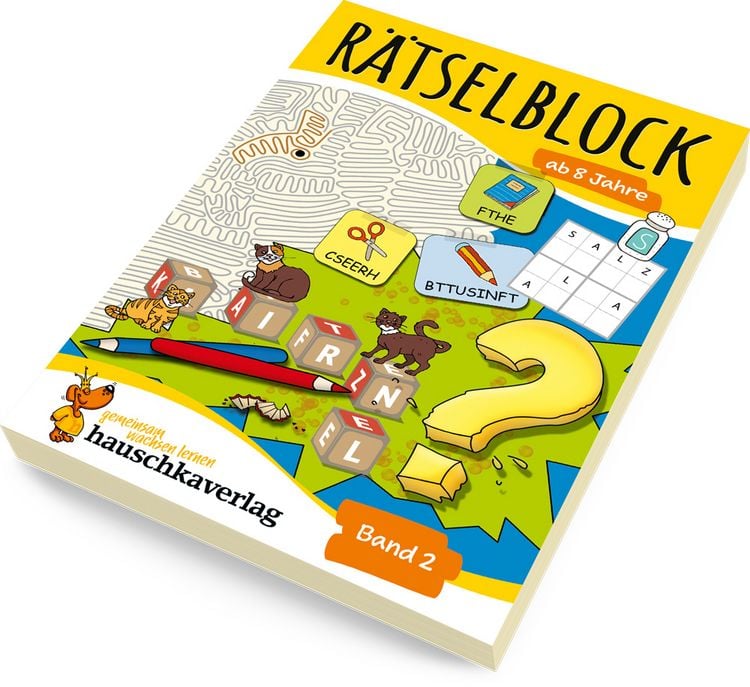 Produktbild: R&auml;tselblock ab 8 Jahre - Band 2