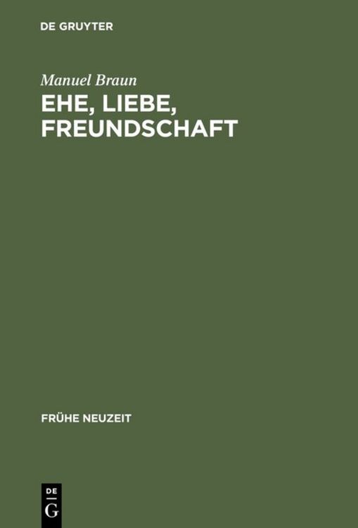 Produktbild: Ehe, Liebe, Freundschaft