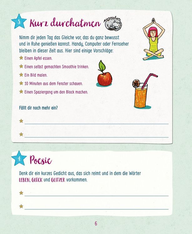 Produktbild: #buch4you: Dein M&auml;dchenbuch: &uuml;ber 230 Ideen f&uuml;r mehr Glitzer im Leben