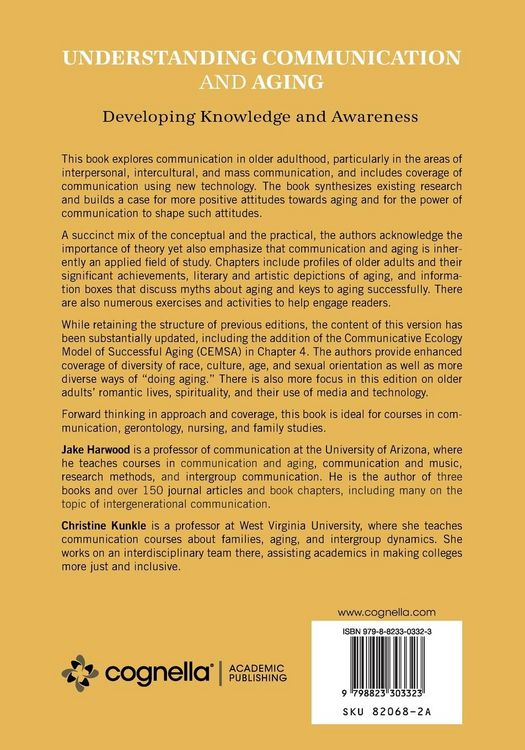 Produktbild: Understanding Communication and Aging