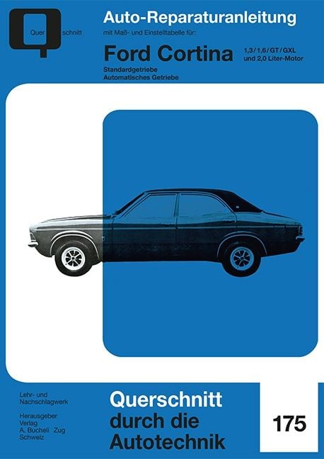 Produktbild: Ford Cortina 1,3 / 1,6 / GT / GXL und 2,0 Liter-Motor