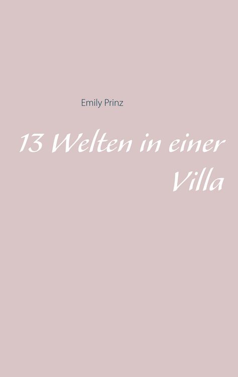 Produktbild: 13 Welten in einer Villa