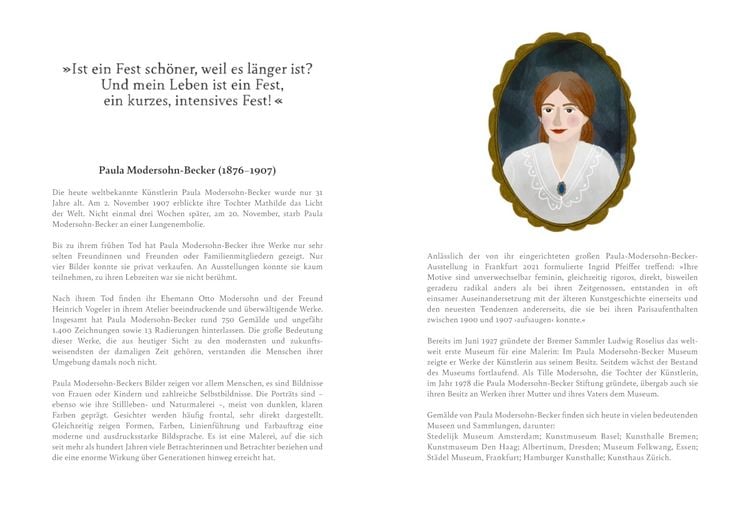Produktbild: Paula Modersohn-Becker. Ich bin mutig, ich male!