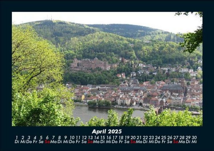 Produktbild: Berge 2025 Fotokalender DIN A5