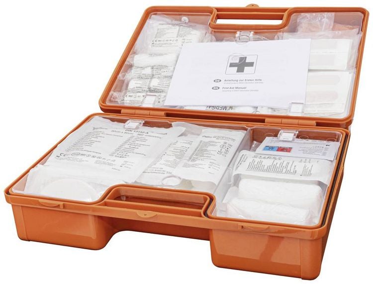 Produktbild: Petex 43924035 Erste Hilfe Koffer DIN 13169 350 x 140 x 240 Orange