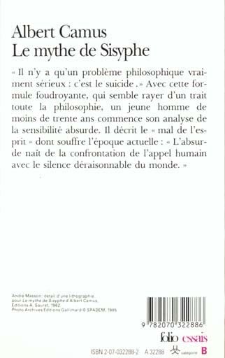 Produktbild: Le mythe de Sisyphe