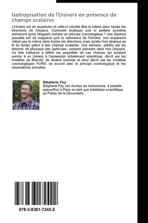 Produktbild: Isotropisation de l'Univers en pr&eacute;sence de champs scalaires
