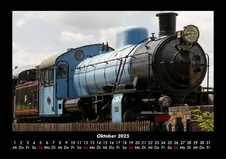 Produktbild: Züge 2025 Fotokalender DIN A3