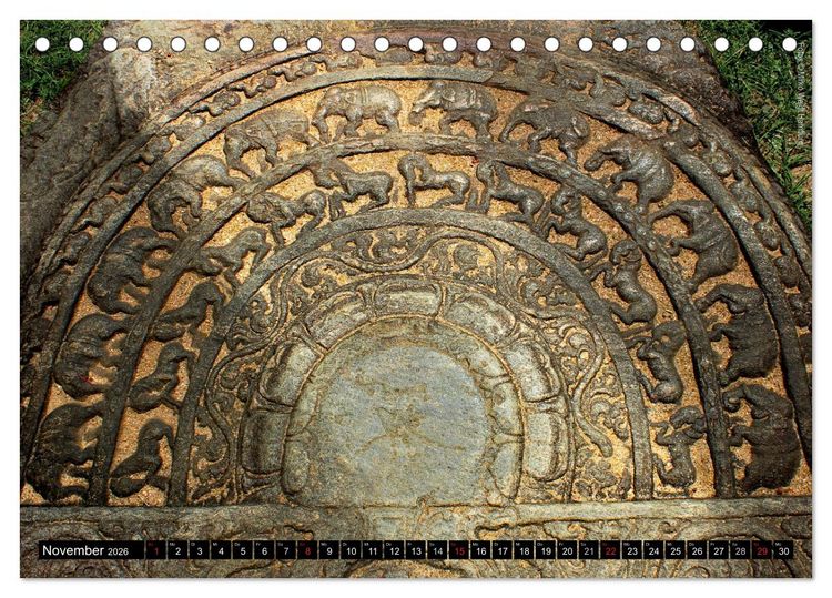 Produktbild: Sri Lanka 2026 Kulturh&ouml;hepunkte (Tischkalender 2026 DIN A5 quer), CALVENDO Monatskalender