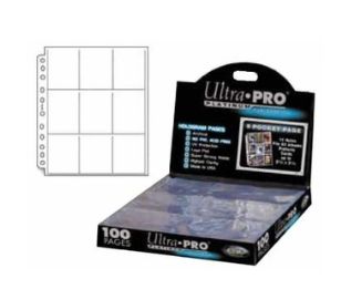 Produktbild: UltraPro - 9-Pocket Platinum Pages Fix100