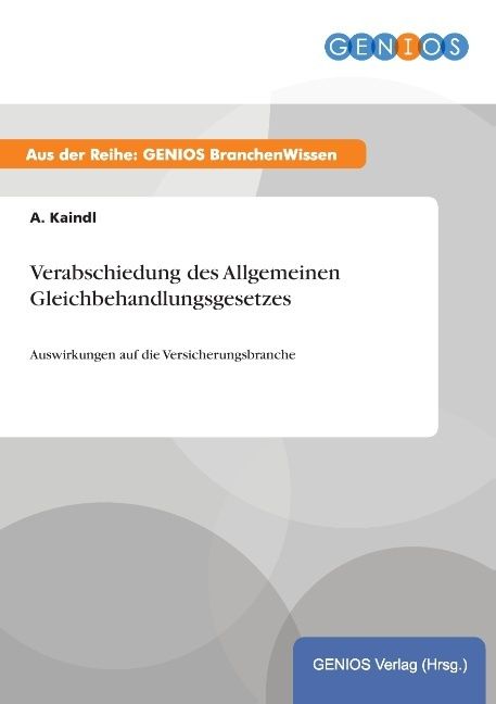 Produktbild: Verabschiedung des Allgemeinen Gleichbehandlungsgesetzes