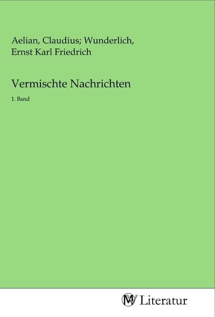 Produktbild: Vermischte Nachrichten