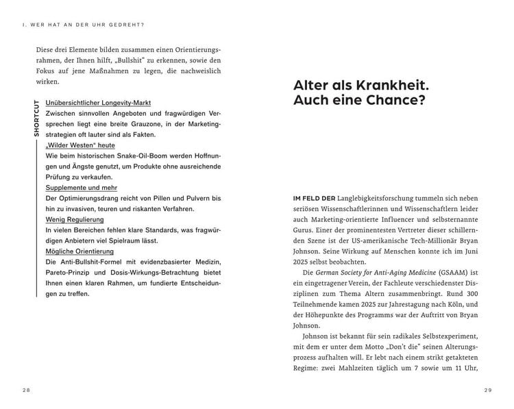 Produktbild: Longevity - Die Anti-Bullshit-Formel