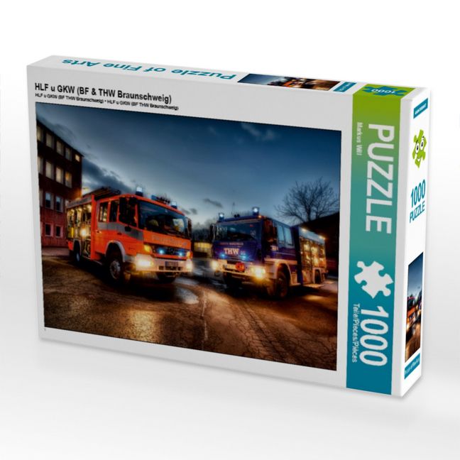 Produktbild: HLF u GKW (BF & THW Braunschweig) (Puzzle)