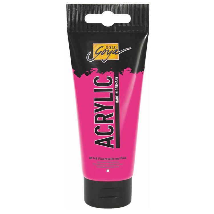 Produktbild: KREUL SOLO GOYA Acrylic Fluoreszierend Pink 100 ml Tube