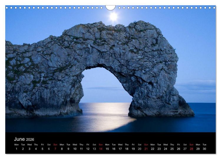 Produktbild: Dorset (Wall Calendar 2026 DIN A3 landscape), CALVENDO 12 Month Wall Calendar