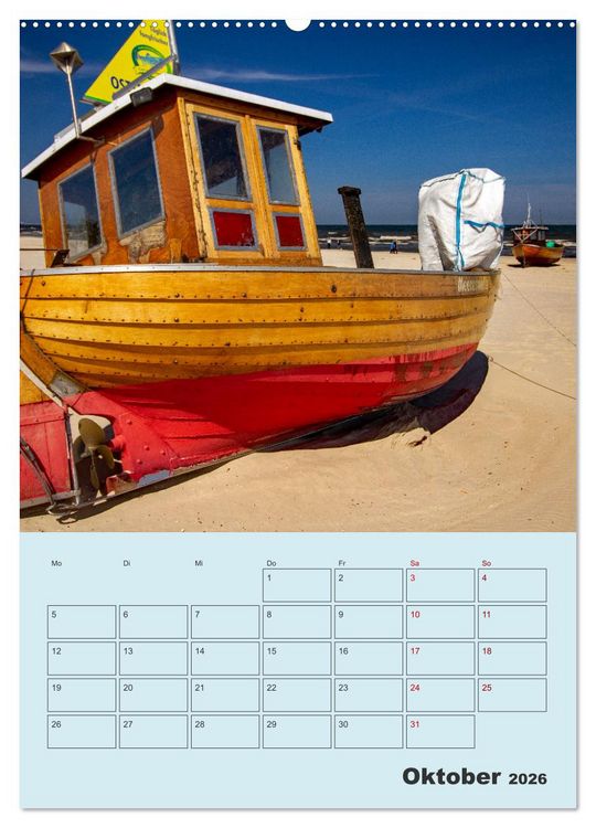 Produktbild: Kaiserb&auml;der auf Usedom (hochwertiger Premium Wandkalender 2026 DIN A2 hoch), Kunstdruck in Hochglanz