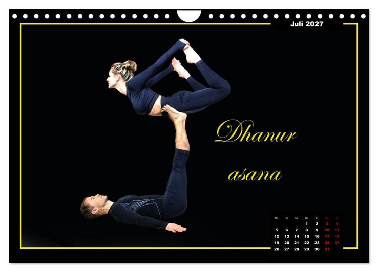 Produktbild: Yoga - Asana (Wandkalender 2027 DIN A4 quer), CALVENDO Monatskalender