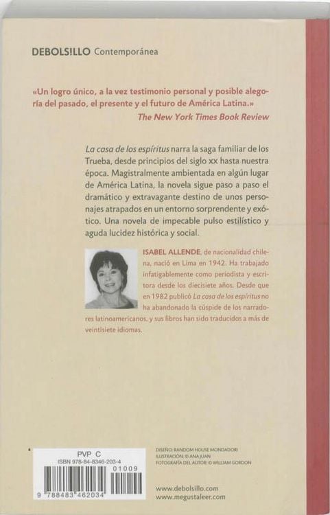 Produktbild: La Casa de los espiritus