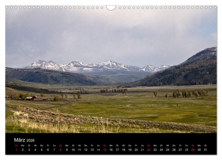 Produktbild: Aus dem wilden Westen (Wandkalender 2026 DIN A3 quer), CALVENDO Monatskalender