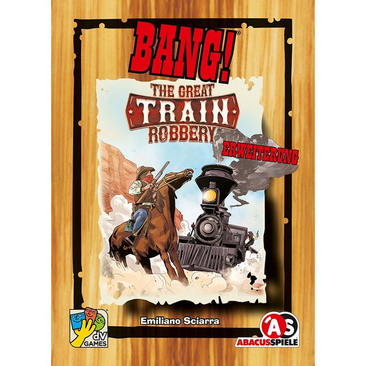 Produktbild: BANG! 5. Erweiterung - The Great Train Robbery