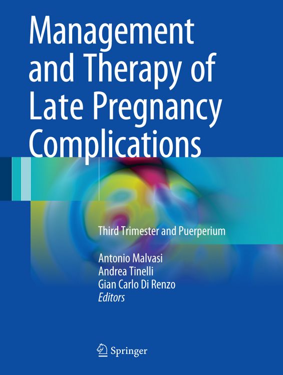 Produktbild: Management and Therapy of Late Pregnancy Complications