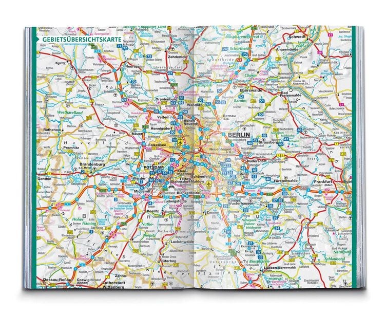Produktbild: KOMPASS Wanderf&uuml;hrer Berlin-Brandenburg, 75 Touren
