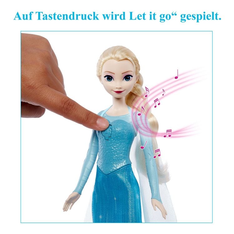 Produktbild: Disney Die Eisk&ouml;nigin Singende Puppe Elsa "Lass jetzt los" (D, I, E, F)