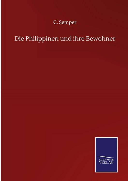 Produktbild: Die Philippinen und ihre Bewohner
