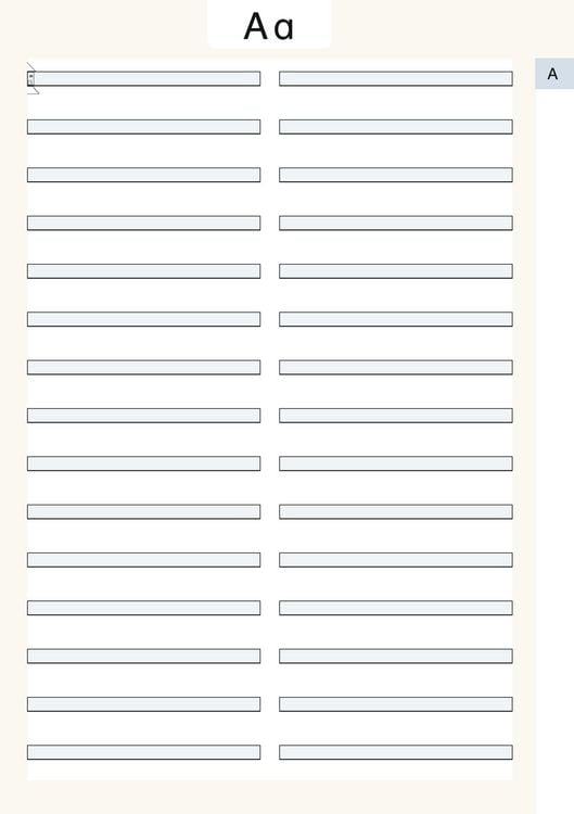 Produktbild: Mein eigenes W&ouml;rterheft - Lineatur 3 mit seitlichem ABC-Register