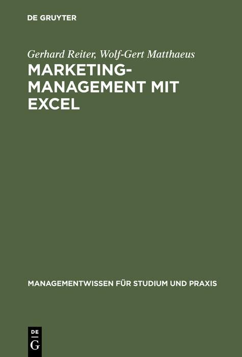 Produktbild: Marketing-Management mit EXCEL