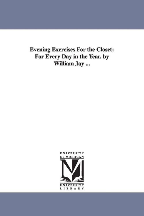 Produktbild: Evening Exercises For the Closet