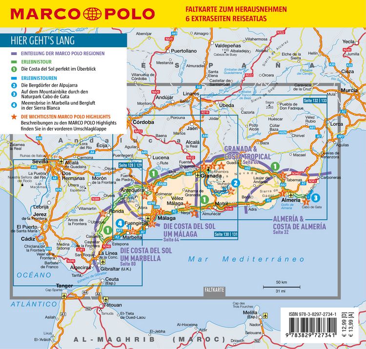 Produktbild: MARCO POLO Reisef&uuml;hrer Costa del Sol, Costa de Almeria, Costa Tropical Granada