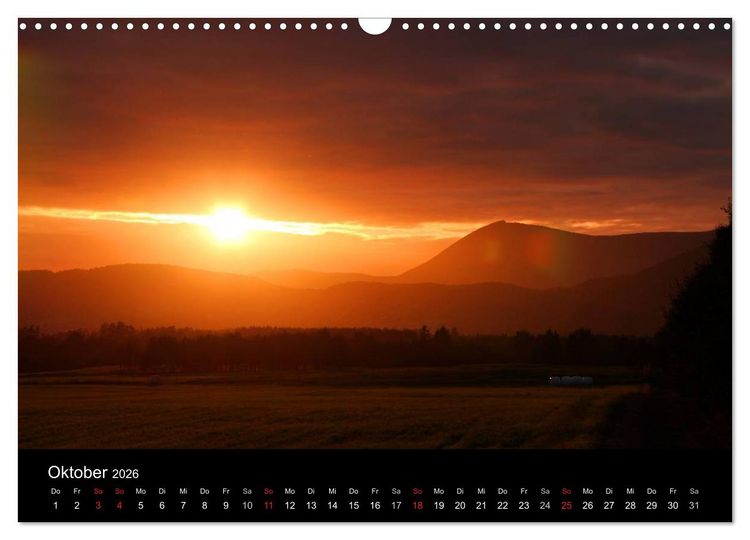 Produktbild: Der Sonne entgegen (Wandkalender 2026 DIN A3 quer), CALVENDO Monatskalender