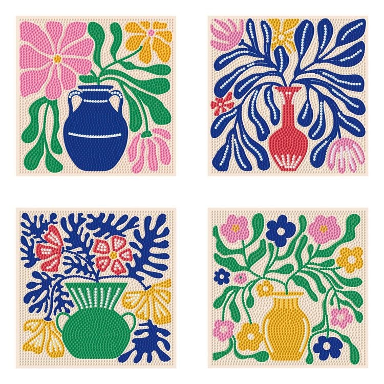 Produktbild: DIAMOND DOTZ - Diamond Painting Mini Blumen
