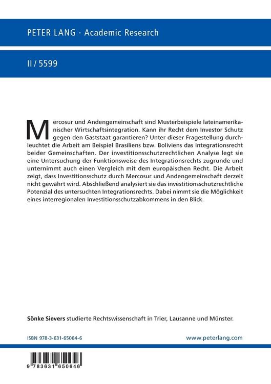 Produktbild: Internationales Investitionsrecht und lateinamerikanische Regionalintegration