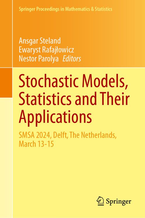 Produktbild: Stochastic Models, Statistics and Their Applications