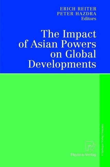 Produktbild: The Impact of Asian Powers on Global Developments