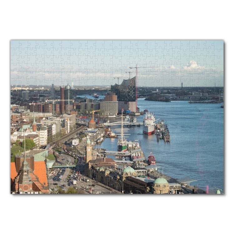 Produktbild: Lais Puzzle Hamburg 500 Teile