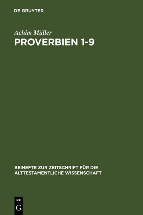 Produktbild: Proverbien 1-9