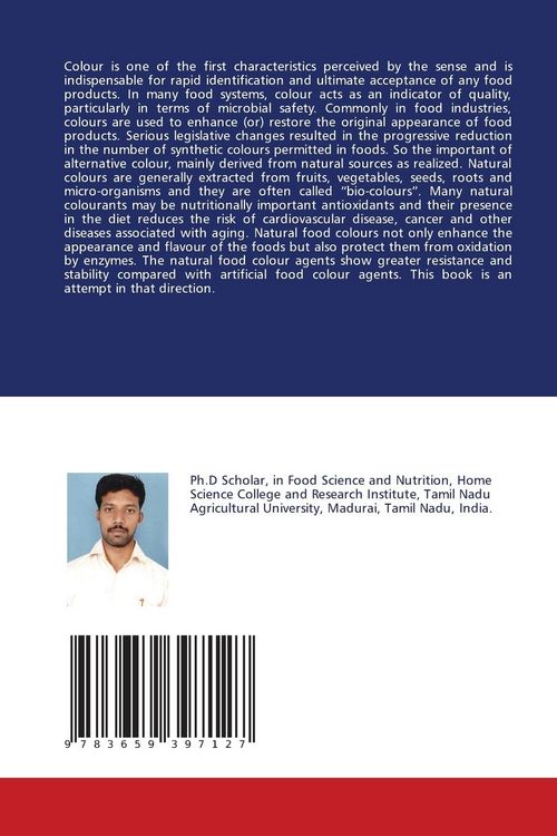 Produktbild: Extraction, Encapsulation and Utilisation of Bio-Food Colours