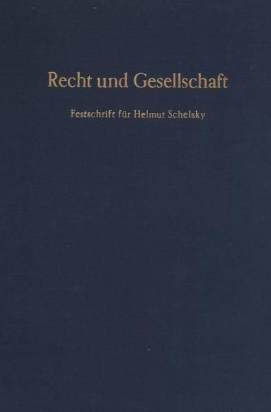 Produktbild: Recht und Gesellschaft.