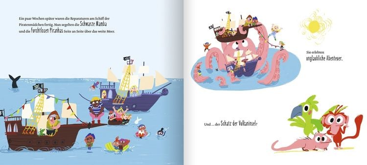 Produktbild: Ella Piratella und die furchtlosen Piranhas
