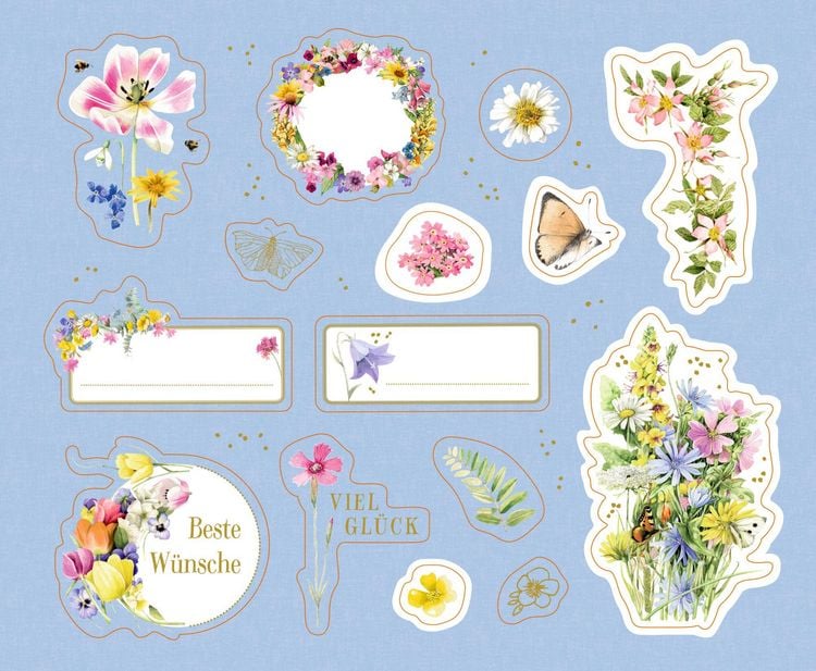 Produktbild: Stickerbuch &ndash; Sticker und Etiketten