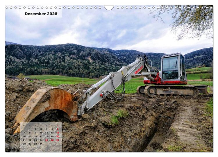 Produktbild: Maschinen - Mal anders gesehen (Wandkalender 2026 DIN A3 quer), CALVENDO Monatskalender