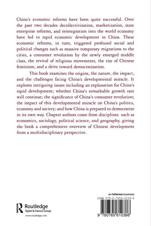 Produktbild: China's Developmental Miracle