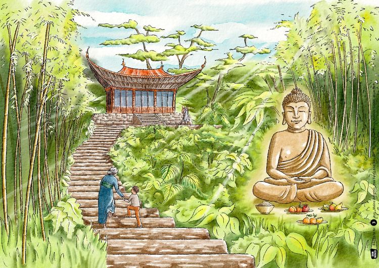 Produktbild: Meine Religion, ihre Feste und Rituale. Kinder der Weltreligionen erz&auml;hlen von ihrem Glauben. Kamishibai Bildkartenset